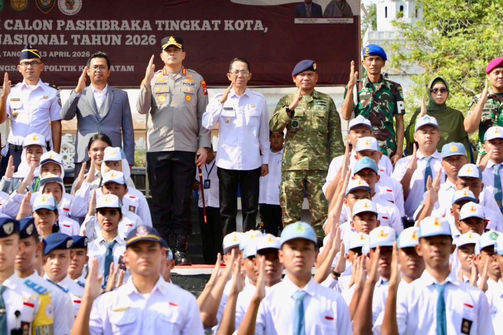 712 Peserta Ikuti Seleksi Paskibraka Batam 2026