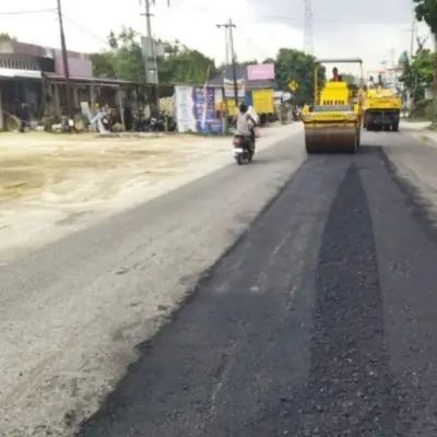 Jelang Pacu Jalur dan MTQ, Jalan Pekanbaru–Kuansing Diperbaiki Dengan Anggaran Rp90 Miliar