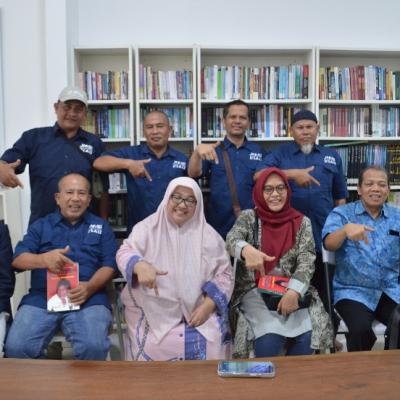 Jelang Perayaan HUT ke-6, Pengurus JMSI Riau Silaturahmi dengan Diana Tabrani