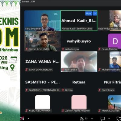 BIMAWA UMRI Bekali Mahasiswa Mengikuti LIDM 2026, Targetkan Prestasi di Tingkat Nasional