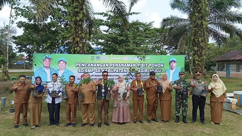 Hari Lingkungan Hidup Sedunia 2026, Pemkab Inhu Canangkan Penanaman 3. ...
