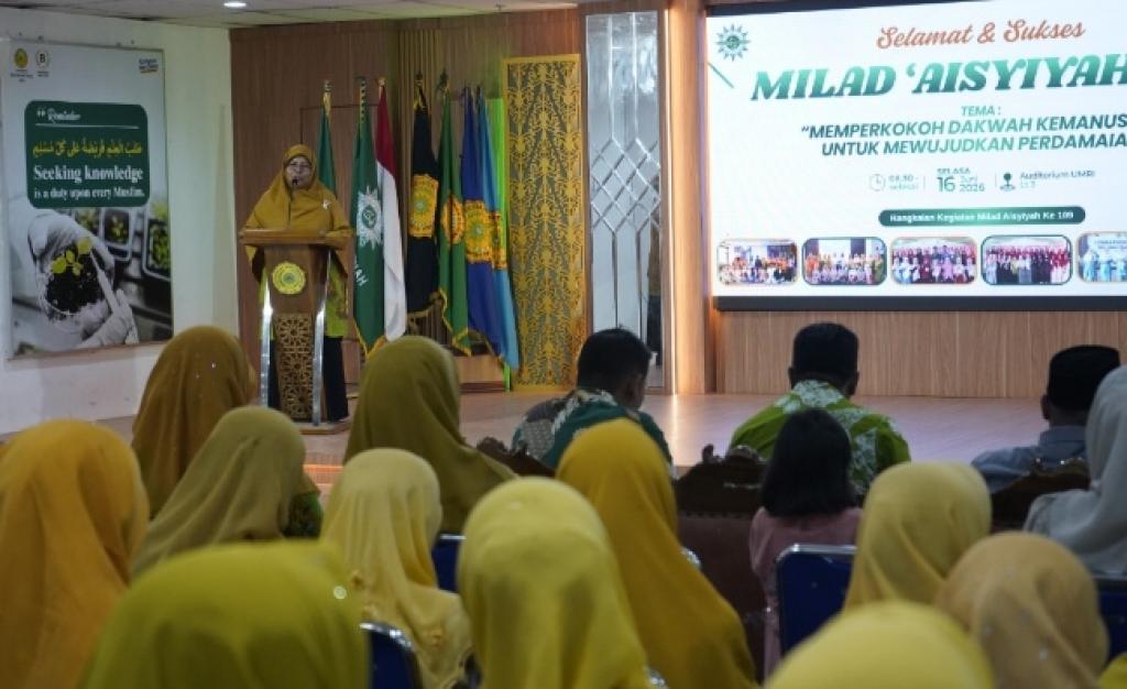 Peluncuran Sekolah Lansia Warnai Milad Aisyiyah ke-109 di Pekanbaru