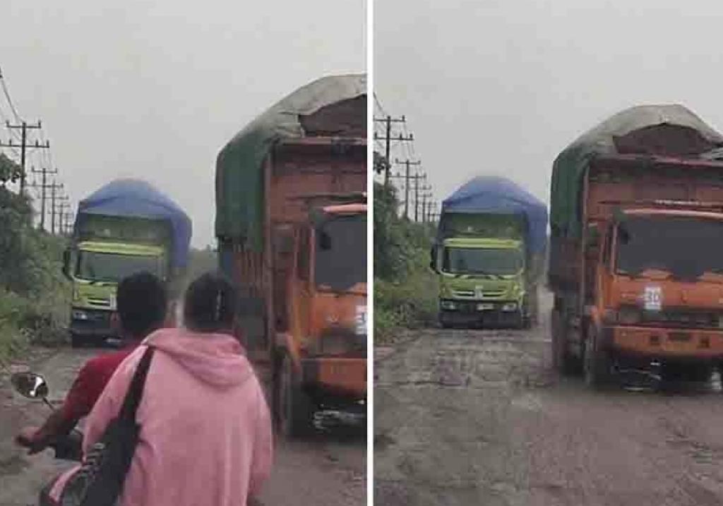 Pemkab Siak Soroti Truk ODOL yang Melintas di Jalan Sungai Rawa, Perusahaan Diajak Terlibat