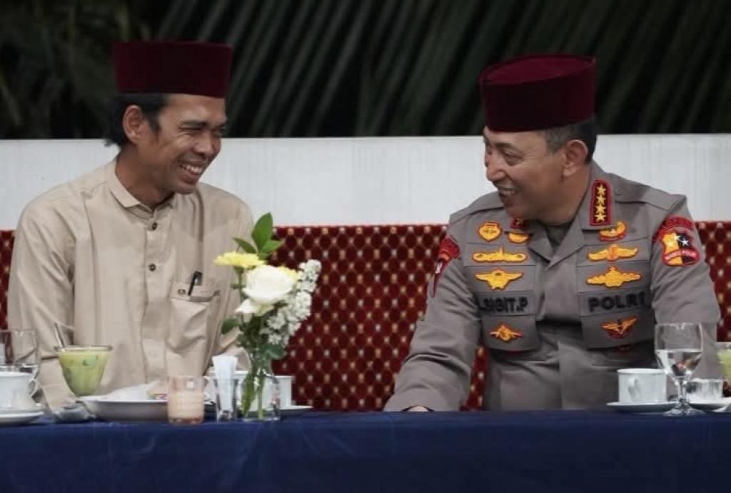 Dikunjungi Kapolri, UAS Bahas Aspirasi Masyarakat hingga Green Policing