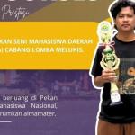 Mahasiswa Sastra Indonesia UNILAK Juara 1 Lomba Melukis PEKSIMIDA Riau