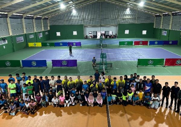 Ratusan Petenis Junior Se-Sumatra Bertanding di Kejurnas Pelti Riau Top Junior Cup II 2026