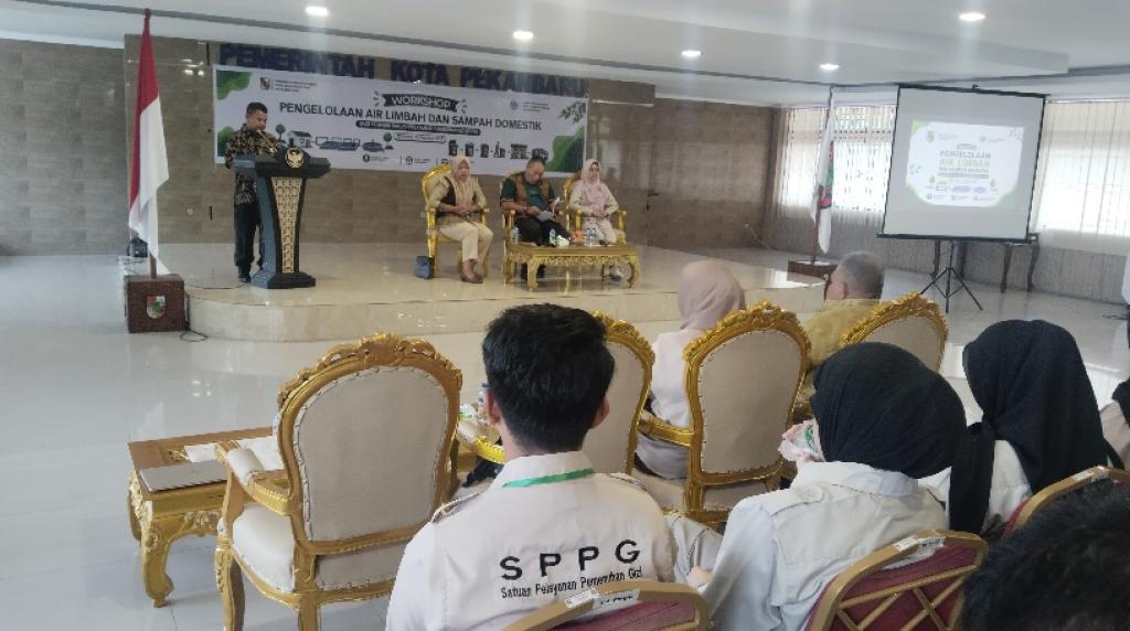 SPPG se-Kota Pekanbaru Dibekali Pengelolaan Air Limbah dan Sampah Domestik
