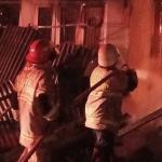 Rumah Dua Lantai di Marpoyan Damai Hangus Terbakar