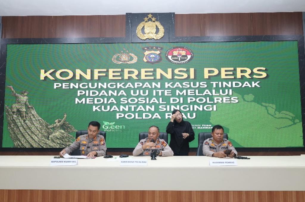 Kasus Viral Polda Sitanggang di Kuansing, Polisi Kedepankan Hukum dan Kerukunan