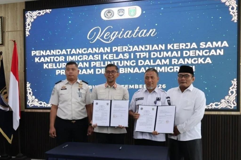 Cegah TPPO, Imigrasi Dumai Bentuk Desa Binaan di Pelintung