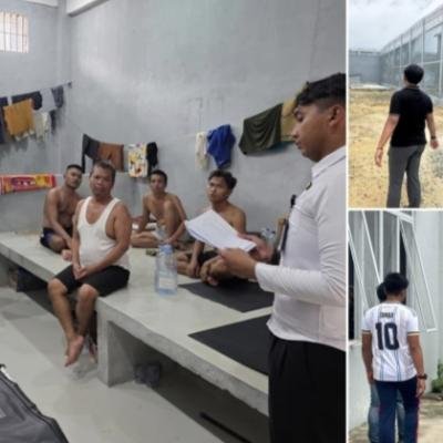 Cegah Gangguan Kamtib, Lapas Bagansiapiapi Geledah Kamar Warga Binaan
