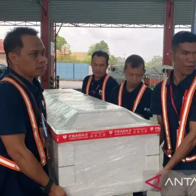 Jenazah Korban Kecelakaan Helikopter di Kalsel Tiba di Rumah Duka di Pekanbaru