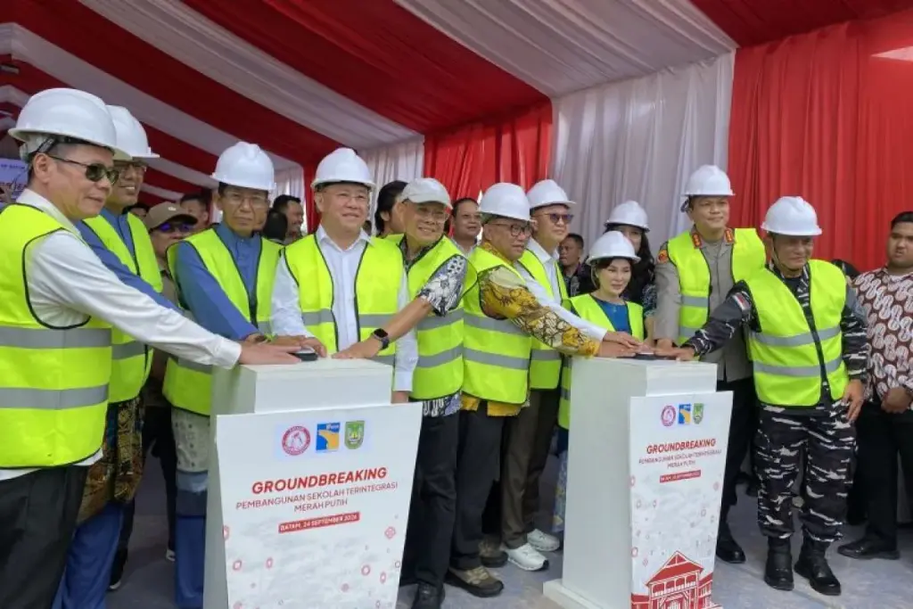 Sekolah Terintegrasi Merah Putih Mulai Dibangun di Rempang