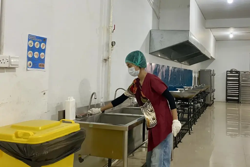 Pastikan IPAL Berfungsi Optimal, Korwil SPPG Batam Sidak Dapur MBG