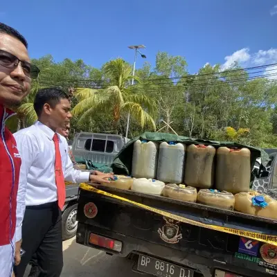 Polda Kepri Tangkap Tiga Pelaku Penyelewengan Pertalite, Kerugian Negara Capai Rp692 Juta