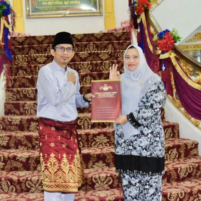 Audiensi dengan Bupati, KPU Bengkalis Kembalikan Dana Hibah Rp13,7 M