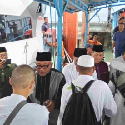 Disambut Walikota, Seluruh Jemaah Haji Asal Tanjungpinang Telah Kembali ke Kampung Halaman