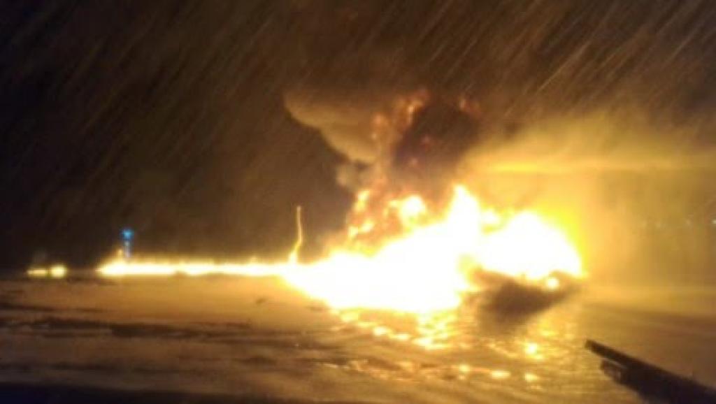 Kapal Tangker Pengankut CPO Terbakar di Galangan Tanjung Uncang, Berikut Daftar Korbannya