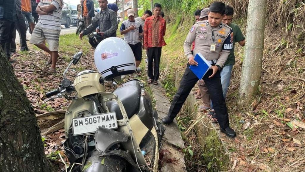 Pasangan Remaja Rohul Tewas dalam Kecelakaan Maut di Solok
