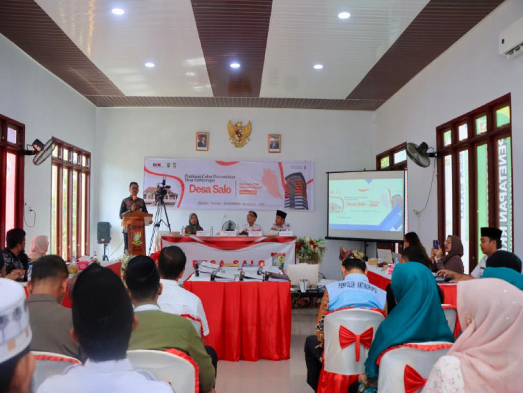 Diusulkan sebagai Percontohan Desa Antikorupsi, Desa Salo Didatangi Tim KPK
