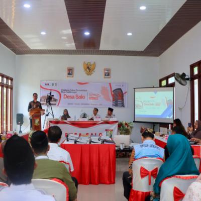 Diusulkan sebagai Percontohan Desa Antikorupsi, Desa Salo Didatangi Tim KPK