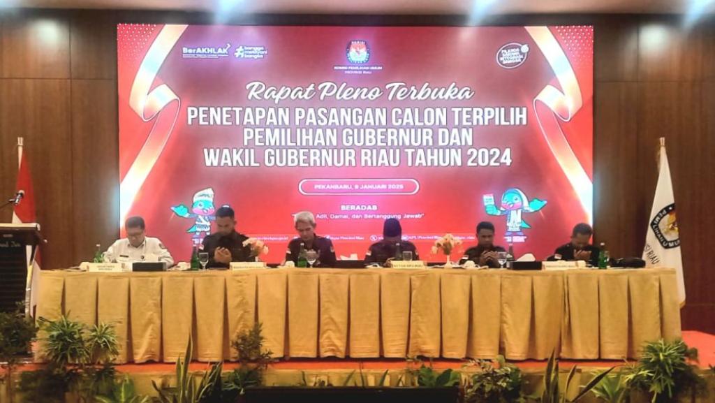 Abdul Wahid-SF Hariyanto sebagai Gubernur dan Wakil Gubernur Riau Terpilih 2025-2030