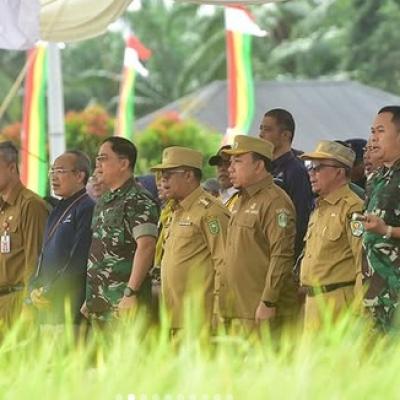 Panen Raya di Siak: Pj Gubernur Riau Apresiasi Kontribusi Petani Tingkatkan Produksi Padi