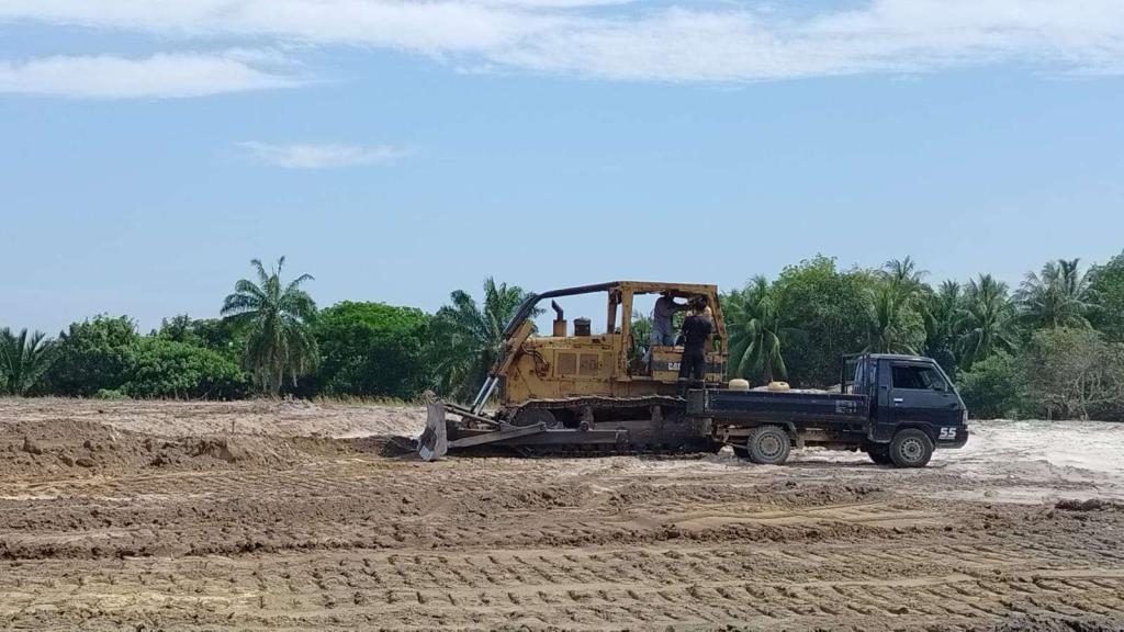 Pemkab Natuna Lakukan Pematangan Lahan Untuk Bangun 57 Unit Rumah Warga Batu Kapal