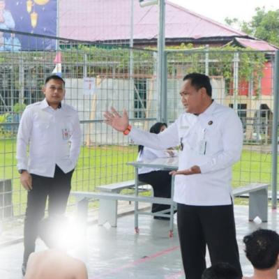 50 Warga Binaan Dipindahkan ke Lapas Pasir Pangaraian dengan Pengawalan Ketat