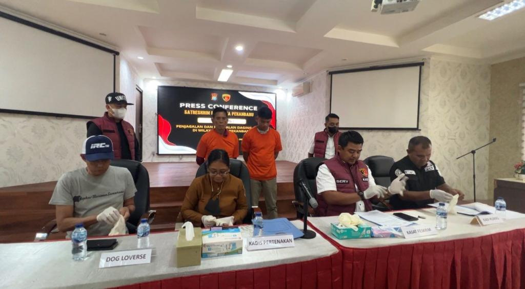 Dua Penjaga Anjing Dibekuk Satreskrim Polresta Pekanbaru