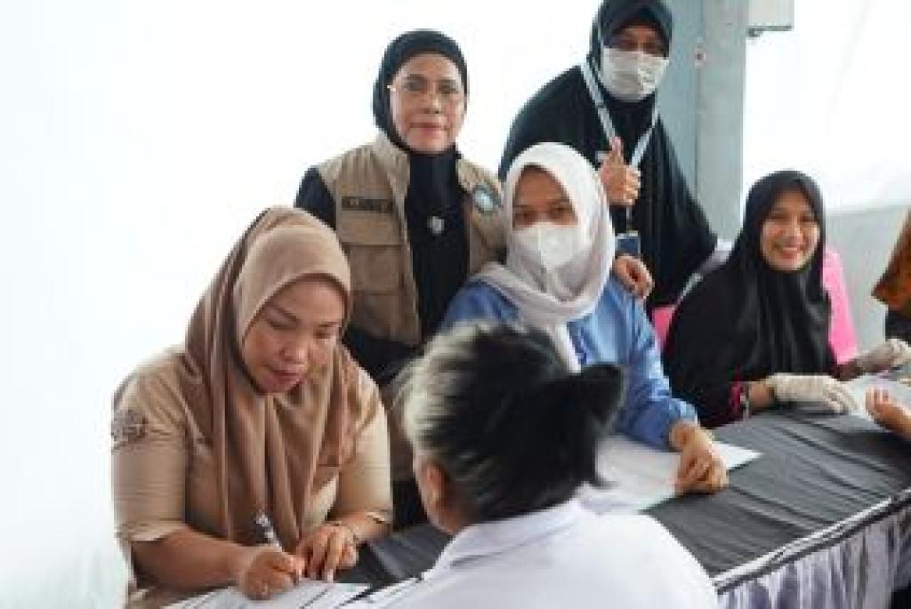 TP PKK Riau dan Dinas Kesehatan Lakukan Pemeriksaan HIV di Lapas Kelas II A Pekanbaru