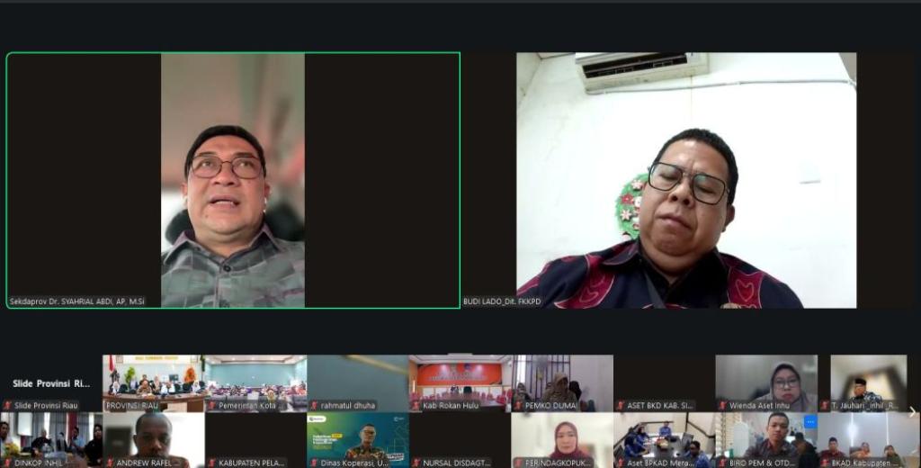 Pemprov Riau Dukung Percepatan Pendataan Lahan Untuk Koperasi Desa