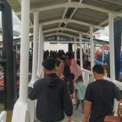 55 Ribu Penumpang Melalui Pelabuhan Tanjung Harapan, Puncak Arus Balik Segera Tiba