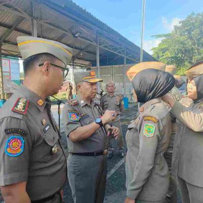 48 Personel PPPK Satpol PP Tanjungpinang Terima Penyematan Pangkat
