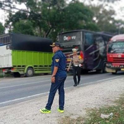 Gelar Operasi di Jalan SM Amin, Polda Riau Tindak 108 Pelanggar Lalu Lintas
