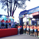Pemanasan Bhayangkara Run 2025, Polda Riau Gelar Lomba Lari untuk Komunitas dan Umum