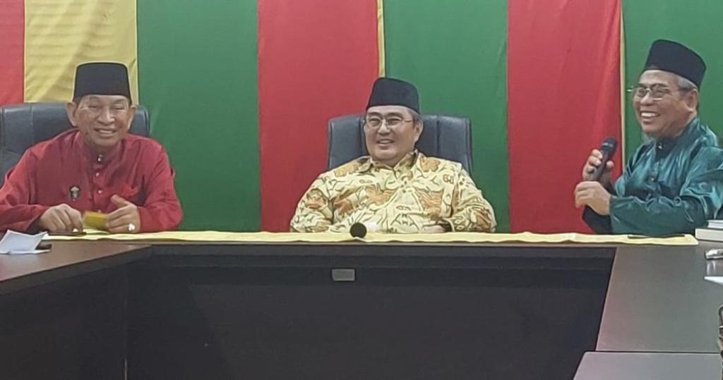 Dialog Dengan Pengurus LAMR, Prof Jimly Asshiddiqie : Riau Pantas Miliki Kekhususan di Bidang Budaya