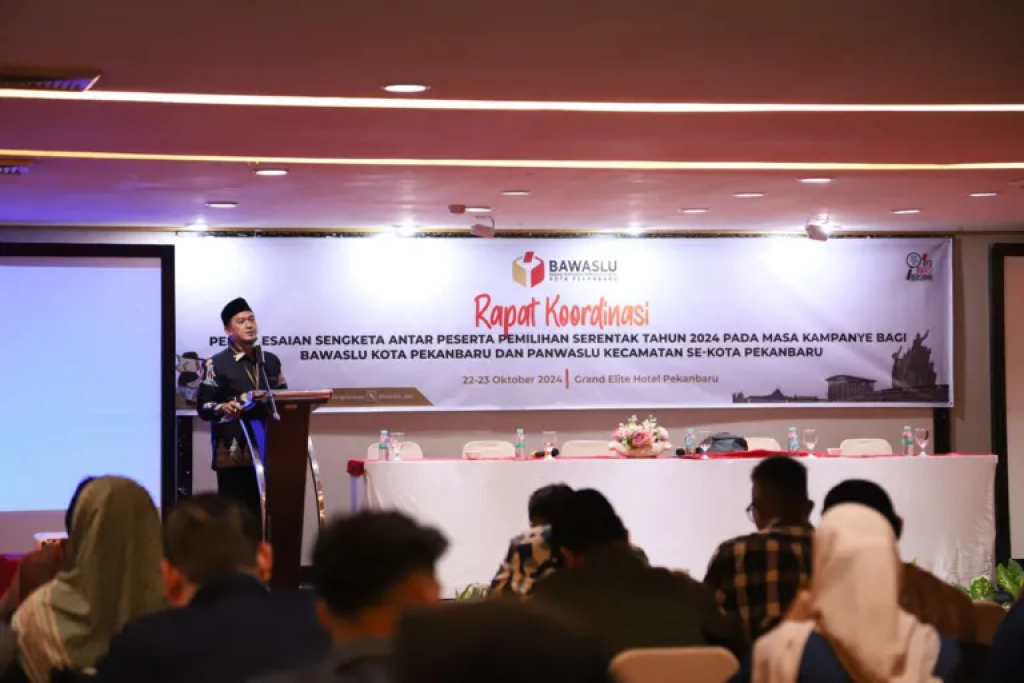 Bawaslu Kota Pekanbaru Fokus pada Penyelesaian Sengketa Pemilu
