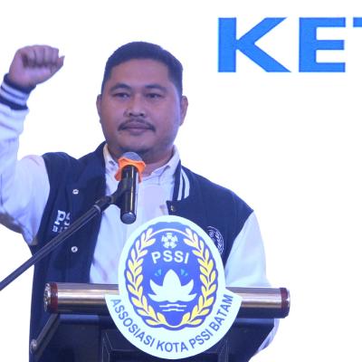 Rival Pribadi Resmi Nahkodai PSSI Batam 2025 – 2029, Targetkan Cetak Bibit Unggul