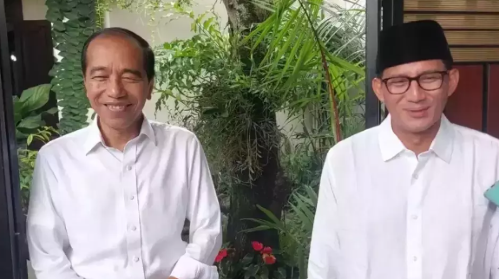 Sandiaga Kunjungi Jokowi untuk Minta Saran Politik