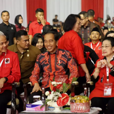 Jokowi Ucapkan Selamat HUT ke-52 PDI-P di Tengah Perseteruan yang Kian Memanas