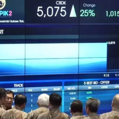 Bangun Kosambi Sukses Resmi Melantai di Bursa Efek Indonesia