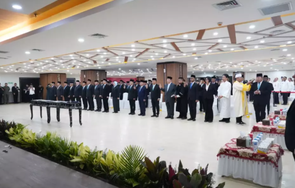Menteri Imigrasi Agus Andrianto Lantik 90 Pejabat Senior