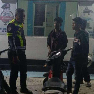 Tindak Balap Liar di-Sekitar Masjid Agung, Kapolres Natuna Ajak Orang Tua Awasi Anak Remaja