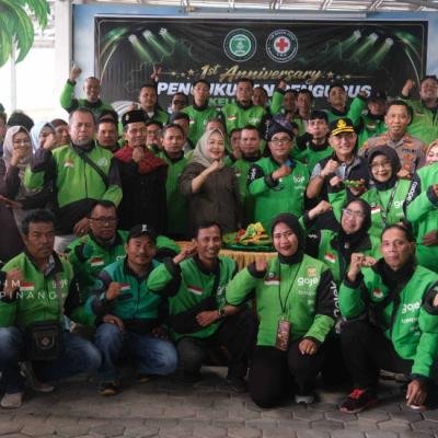 HUT ke-1 Mitra Gojek Tanjungpinang, Ketua TP PKK Tekankan Kekompakan dan Keselamatan