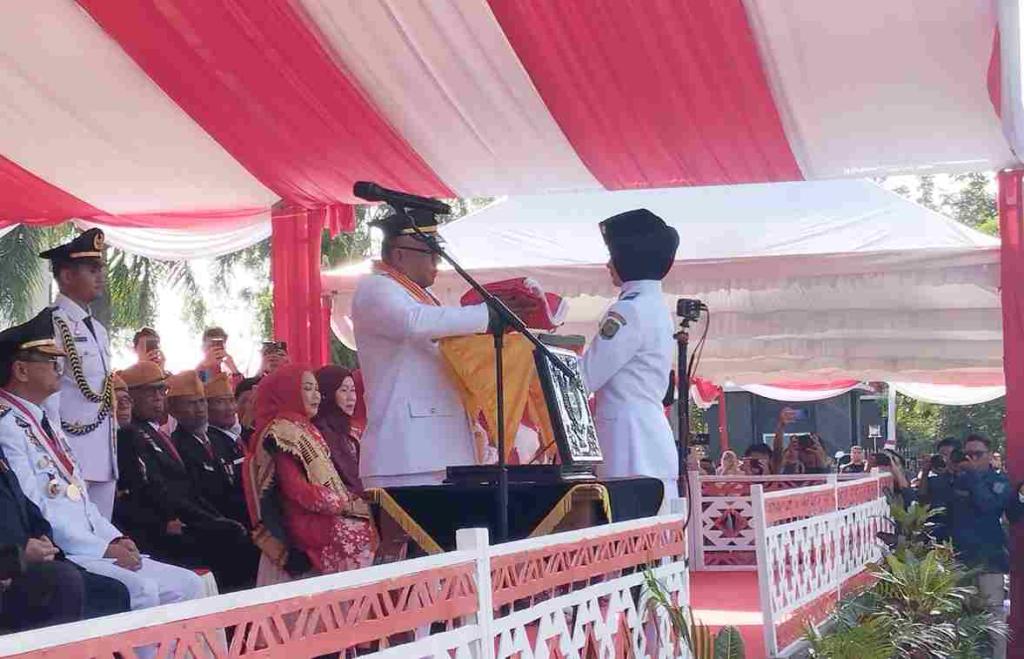 Wali Kota Lis Darmansyah Pimpin Upacara HUT ke-80 RI di Tanjungpinang