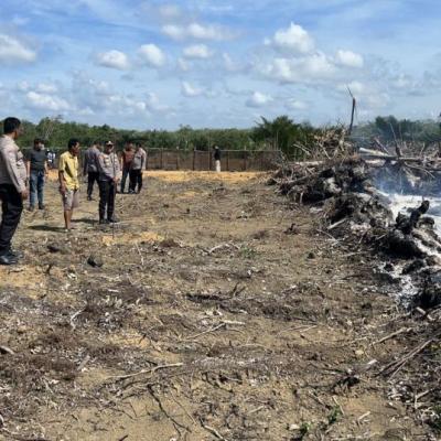 Bakar Lahan untuk Jadi Kebun Sawit, Warga Kuansing Ditangkap Polisi