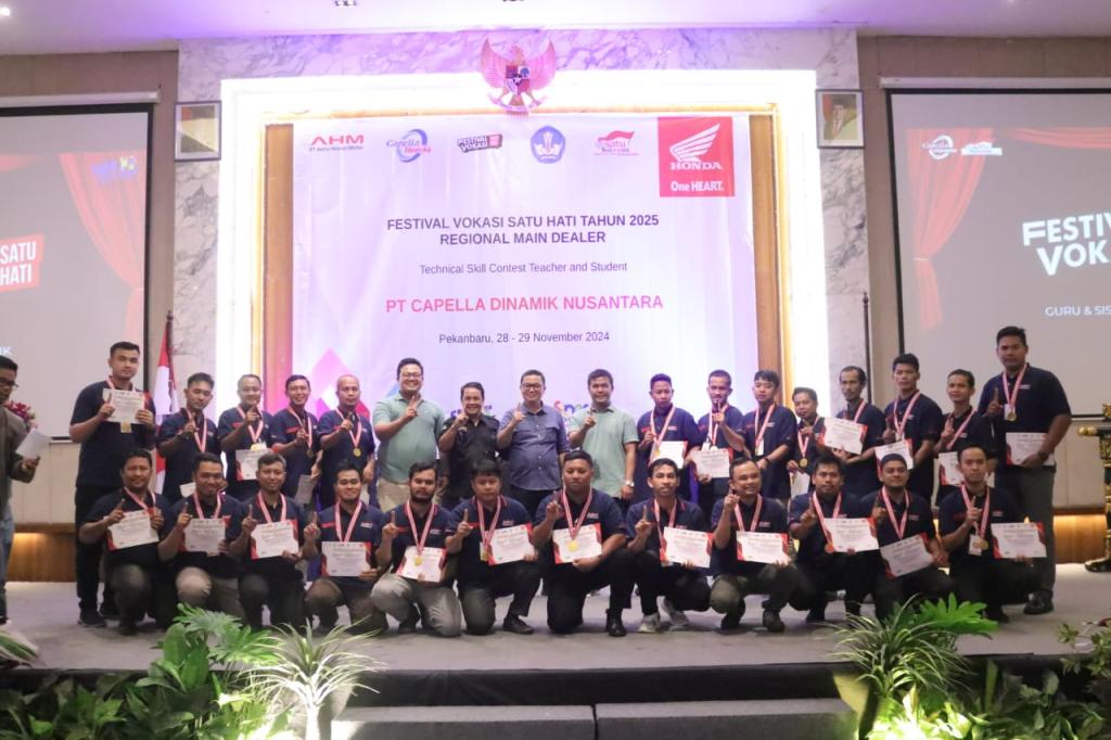 Festival Vokasi Satu HATI Regional 2024: Ajang Kompetisi Meningkatkan Kualitas SDM Riau