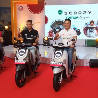 Honda New Scoopy 'Totally Unique' Mengaspal di Pekanbaru