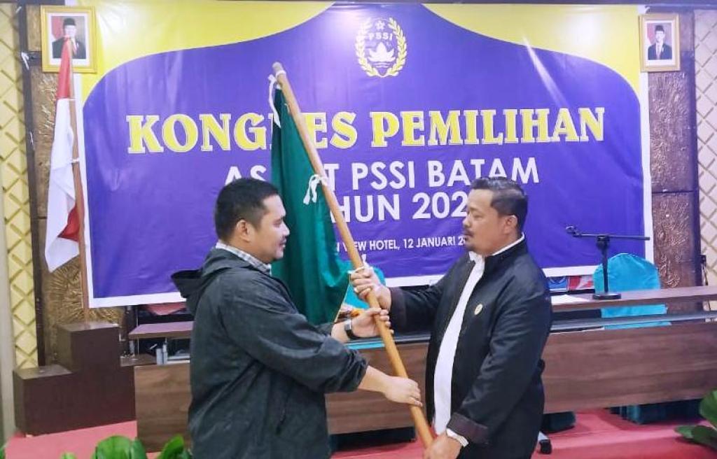 Sah! Rival Pribadi Nahkodai Askot PSSI Batam 2024-2029, Janjikan Transformasi Sepakbola Lokal